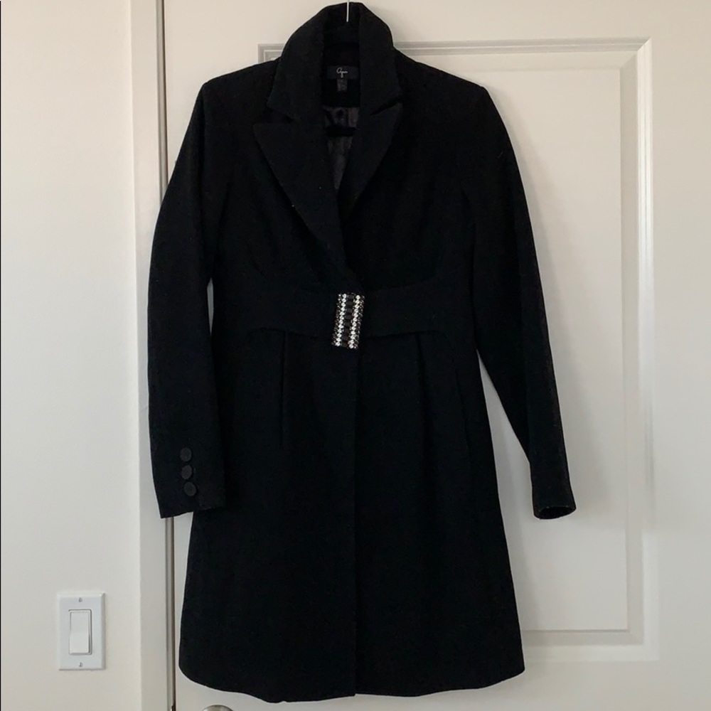 Black dress coat